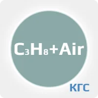 Калибровочная газовая смесь: ПРОПАН (C3H8) 0.85 % + ВОЗДУХ (Air) ост. в баллоне 2 л. Сталь, вентиль Латунь